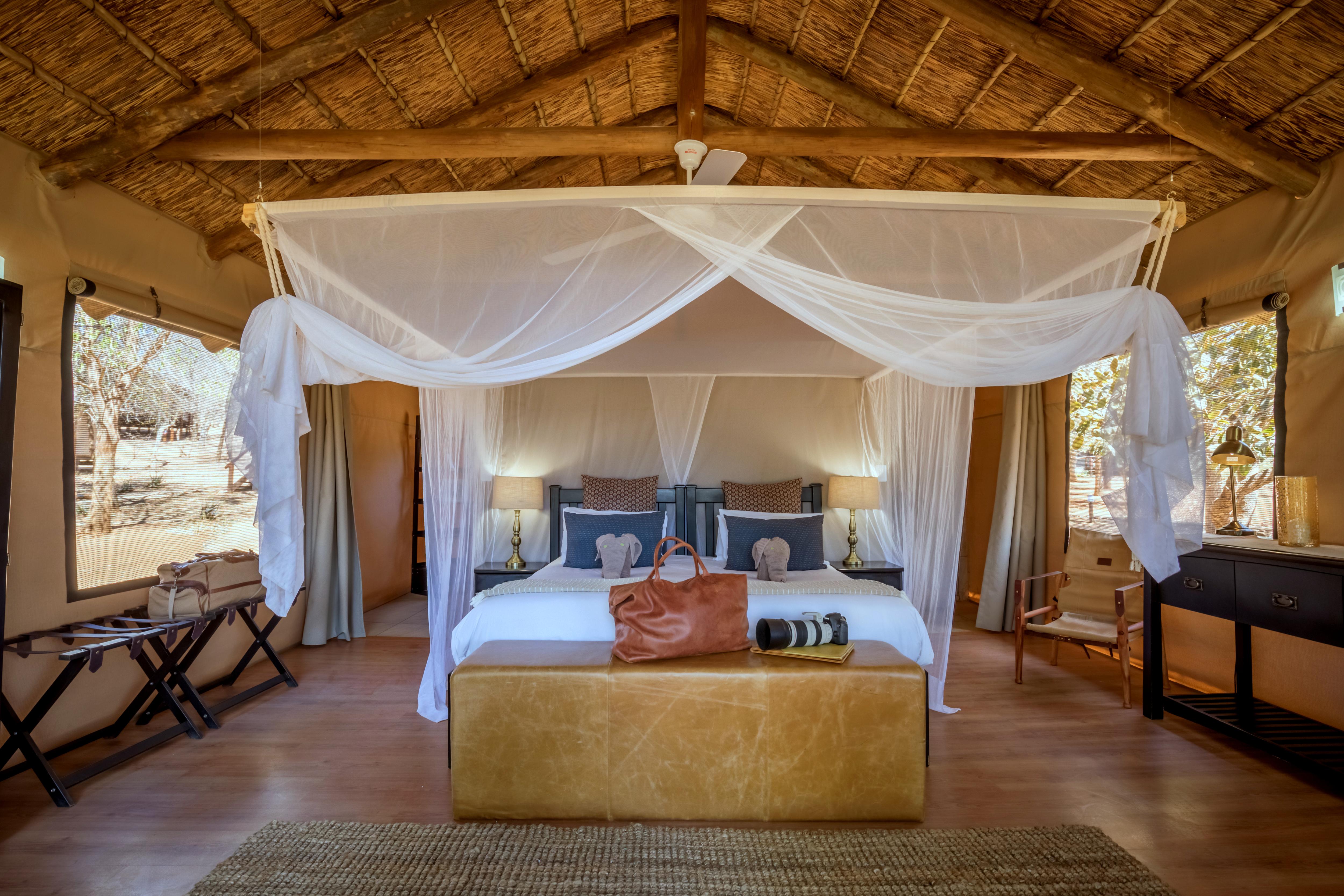 Luxe tent Karongwe Portfolio - Chisomo Safari Camp Karongwe Game Reserve
